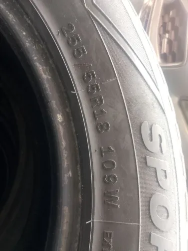 Pneus 255/55R18 (suv)