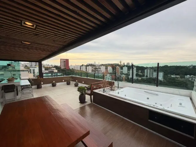Cobertura à venda, 4 quartos, 1 suíte, 6 vagas, Cabral - Contagem/MG