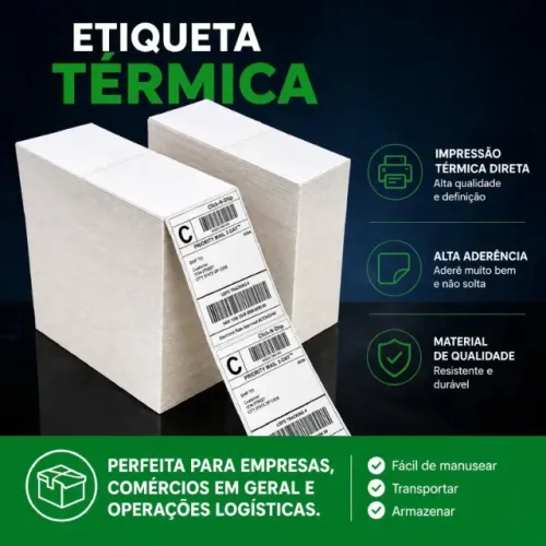 ?Etiquetas em resma 10x15 direto da fabrica, preço top