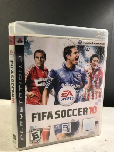 jogo fifa soccer 10 ps3 original mídia física completo