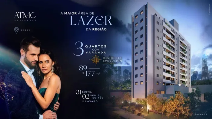 Serra venda apartamento 03 quartos lazer