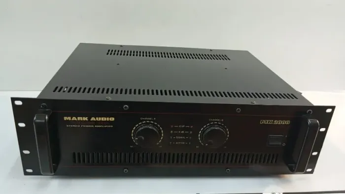 POTÊNCIA MARK AUDIO MK2000 TURBO SEMINOVA 