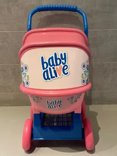 Carrinho de Boneca Baby Alive Cotiplás