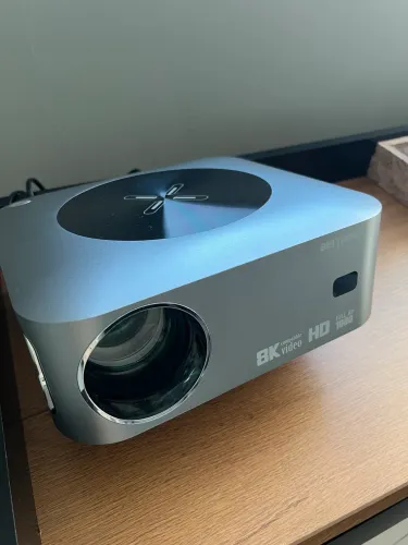 Bettdow Projetor 8k Compatível Completo De Hd 1080p 12000 Lm Android Ultra HD 1920×1080