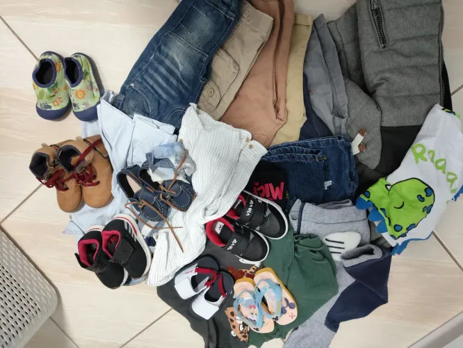 Lotinho de roupa de bebê