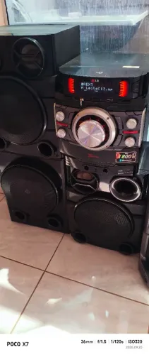 Som LG bluetooth 2 USB cd rádio auxiliar