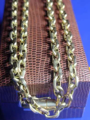 Cordão Ouro 18 Kilates Peso 18.20 Gramas 60 Cm 5 mm - Oco