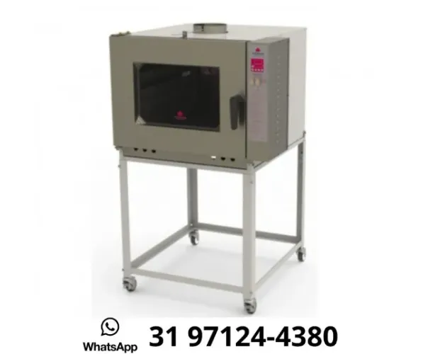 Forno turbo 5 esteiras A gás Progás Novo