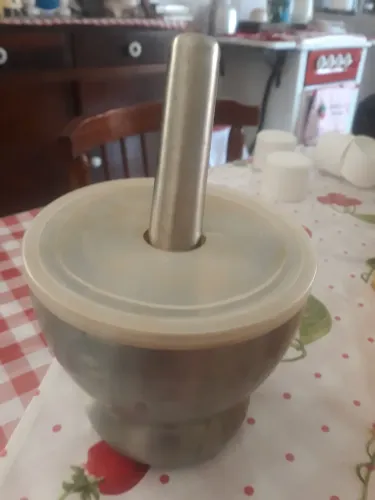 Pilão em aço inoxidável