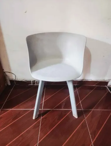 Banqueta de madeira top Cinza pra vender Hoje