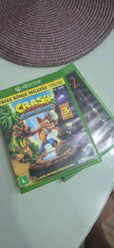 Jogo xbox one Crash bando contra