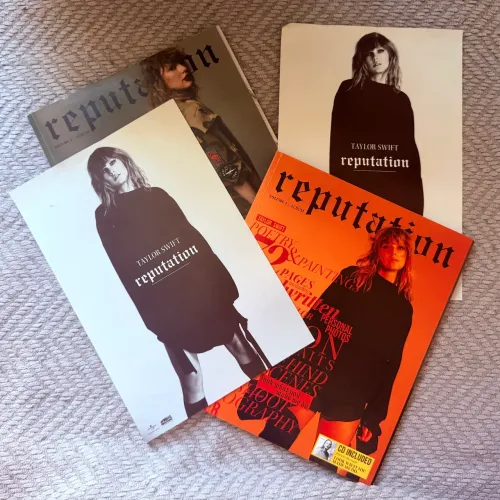 Revistas Reputation - Taylor Swift (+ pôster universal)