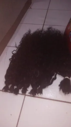 Cabelo cacheado 65 cm
