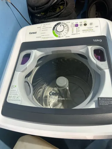 Máquina de lavar cônsul 16 kg usada