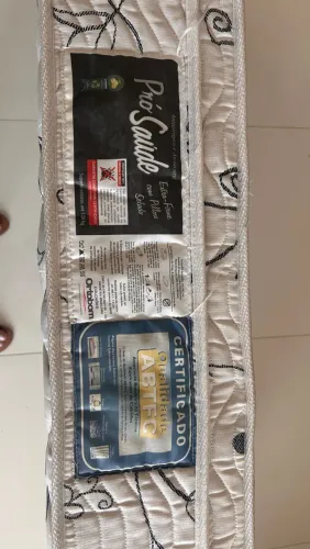 Colchão Ortobom Pró-Saúde Extra Firme - Solteiro - Pouco Usado e Conservado