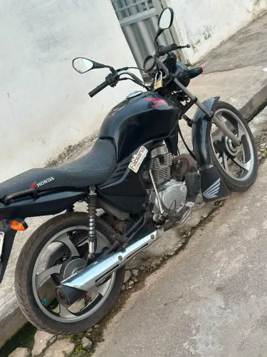 Moto CG FAN 125 KS 2012 Cor Preta 