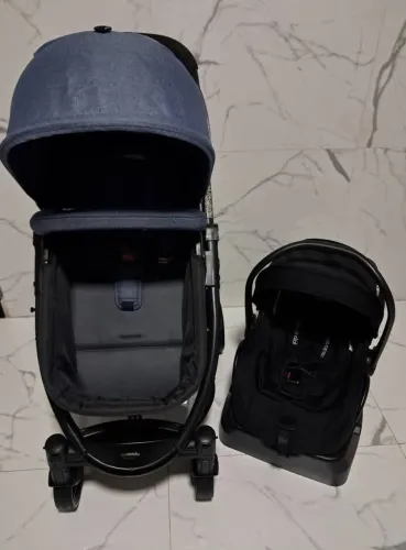 Carrinho Bebê Conforto e Base de Carro Kiddo Unissex Moisés Lindo
