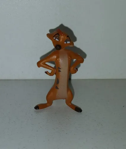 BONECO MINIATURA REI LEÃO TIMÃO ORIGINAL DISNEY