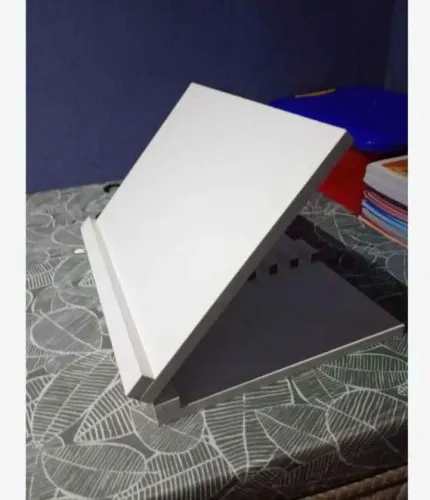 Prancheta A2 branco de madeira 