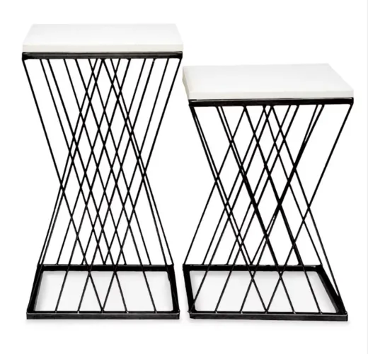 Mesa teia decoração