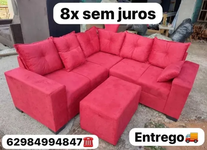 Sofa 2 e 3 lugares (novo)