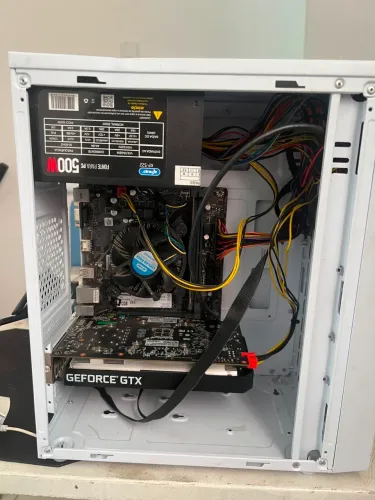 Pc gamer i3 1000 gtx 1650 4 gb acompanha monitor full hd