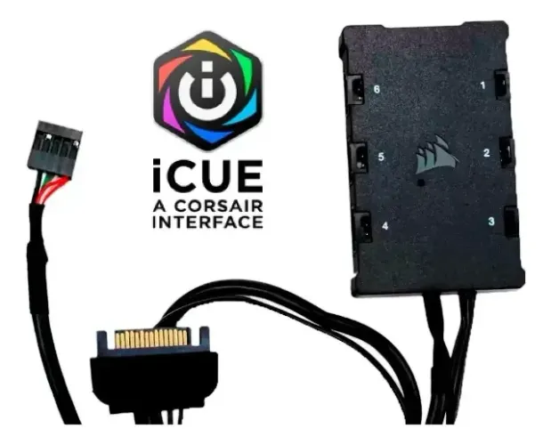 Corsair Node Core Hub Rgb Usb | Controlador Rgb Fans Corsair