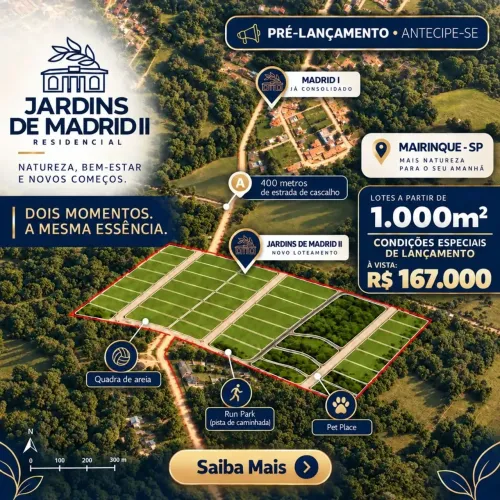 Lote de 1.000 m² por Apenas R$ 177.000