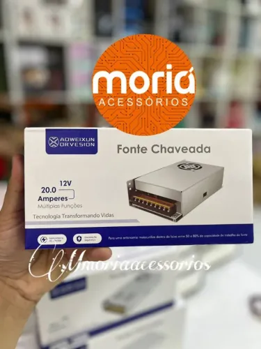 Fonte Chaveada 20A 12v