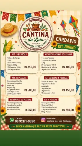 Comidas para evento 