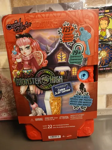 Pronta entrega Monster high Cupido G3 cabin