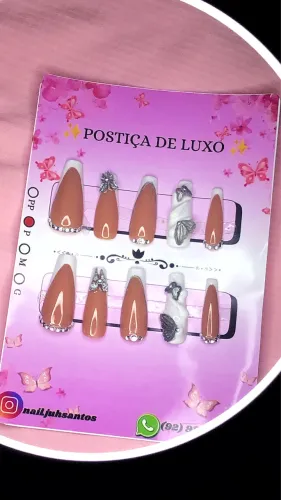 POSTIÇA DE LUXO~ PRONTA ENTREGA