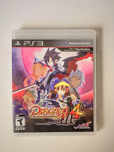 Disgaea 4 PS3 Original Ótimo Estado completo