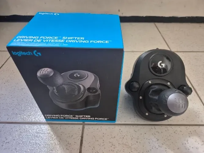 Câmbio Logitech Driving Force Shifter para G923, G29 e G920 - Na Caixa