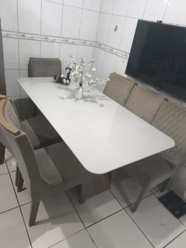 VENDO MESA DA VIGGORE DE VIDRO LINDA