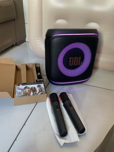 CAIXA DE SOM JBL PARTY BOX ENCORE KARAOKE 2