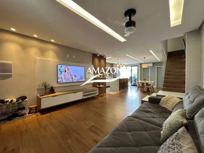 Vivenda das Marinas - 232m2 - 04 quartos - Casa mobiliada na Ponta Negra - Alugo