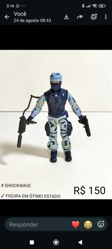 SHOCKWAVE COMANDOS EM AÇÃO/GIJOE