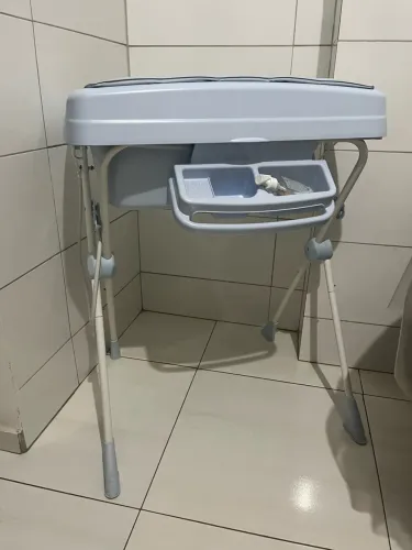 Banheira com trocador