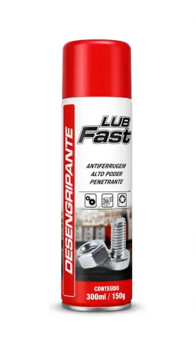 Desengripante Lub Fast 300ml - Anti Ferrugem - Novo Lacrado 