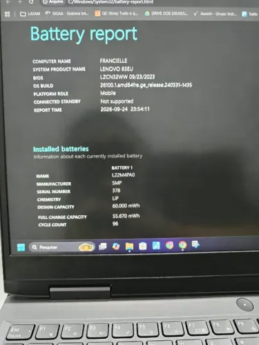 NOTEBOOK LENOVO LOQ ? RTX 2050 | i5 | SSD 500GB