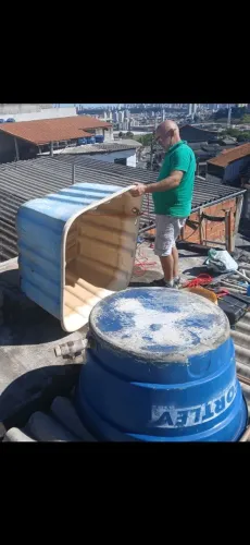 DUAS ( 2) CAIXA D'ÁGUA 500 L