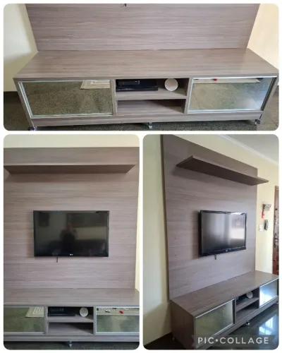 Rack e painel