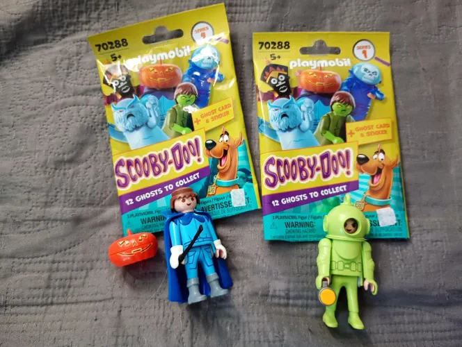 Playmobil 2 vilões Scooby Doo