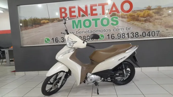 HONDA BIZ 125i BRANCO 2022