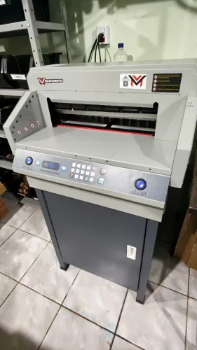 Guilhotina elétrica 46 cm de boca paper cutter 4660