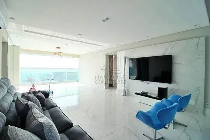 Apartamento com 3 dormitórios, 180 m² - aluguel por R$ 18.000,00/mês - Campestre - Santo A
