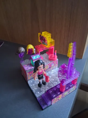 Lite Brix - Salão de beleza, brinquedo de montar tipo Lego