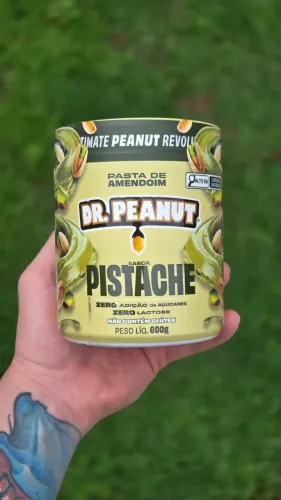 Pasta de Amendoim sabor Pistache Dr.Peanut