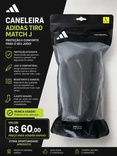 Caneleira Adidas NOVA